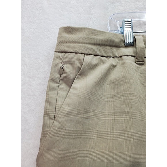 Lot Of 2 Hang Ten Board Shorts Men 40 Tan Dark Gray Polyester Pockets Drawstring - Picture 15 of 16